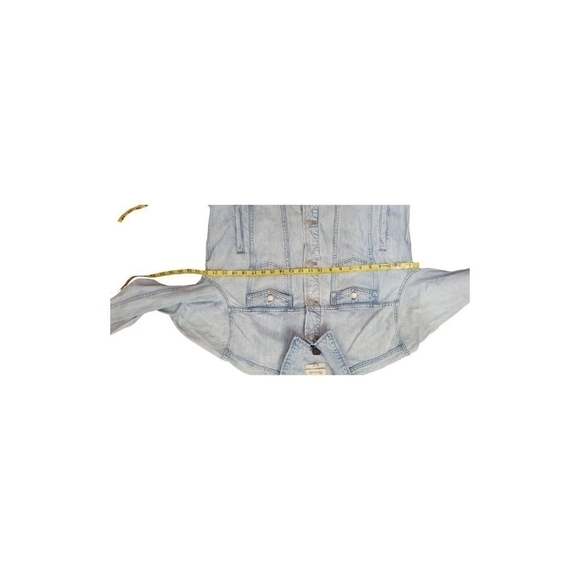 Madewell Oversized Jean Jacket in Junction Wash: Distressed Edition. Size XL - Picture 11 of 11